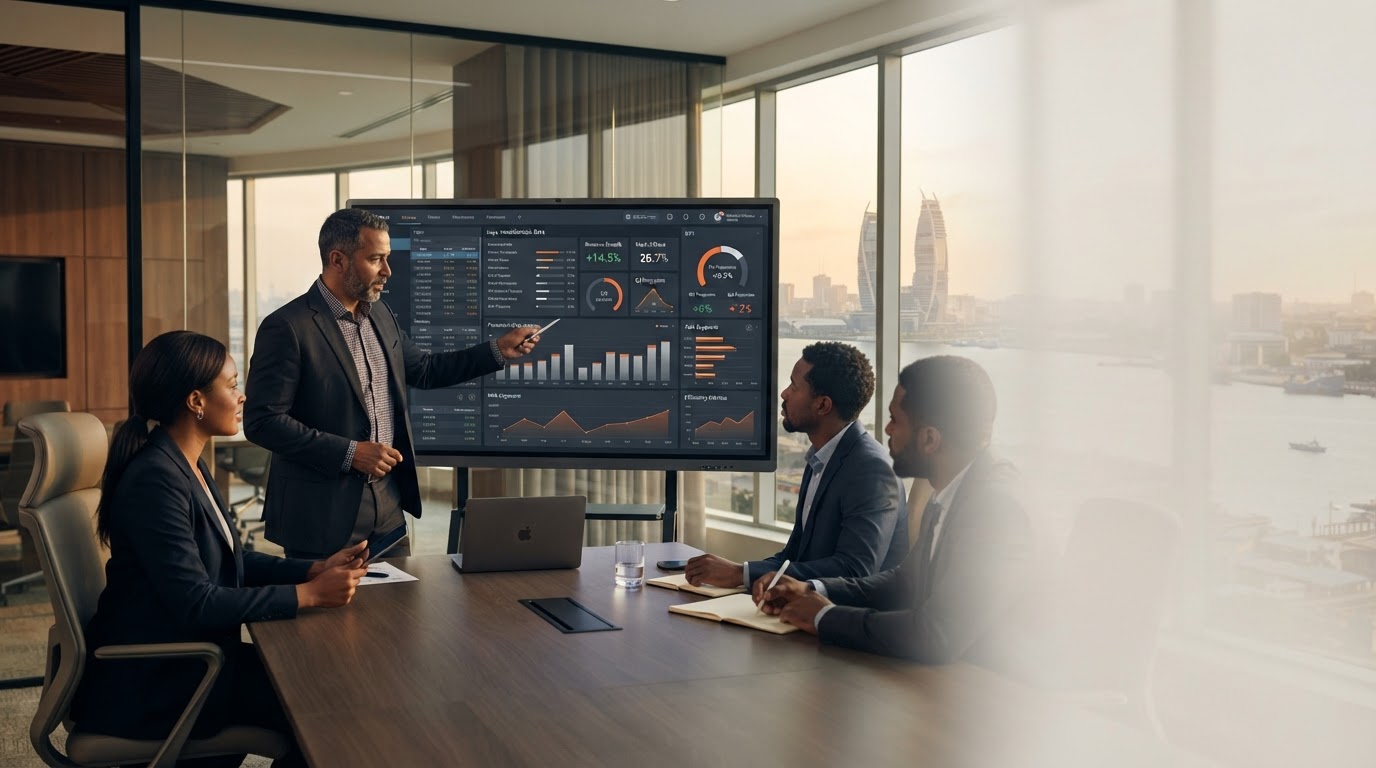 Regal Worthendance predictive analytics dashboard displaying volatility curves and portfolio risk indicators